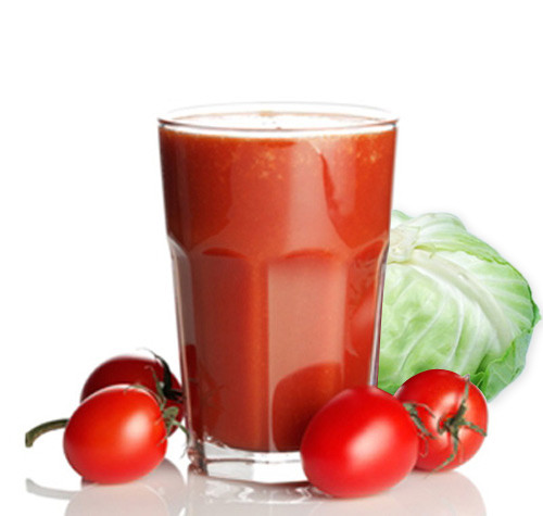 Sinh tố cà chua, bắp cải