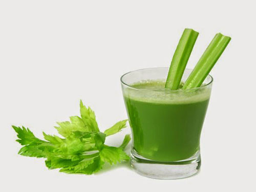 Sinh tố dưa lưới, cần tây