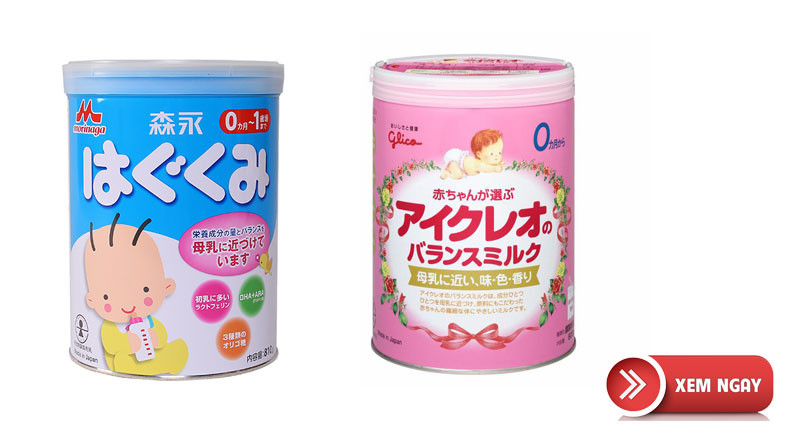 Morinaga và Glico loại nào tốt hơn?