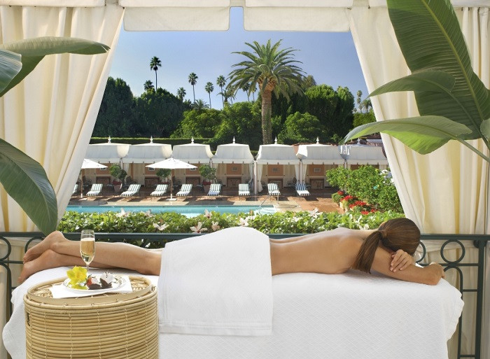 Spa ở khách sạn Beverly Hills Hotel