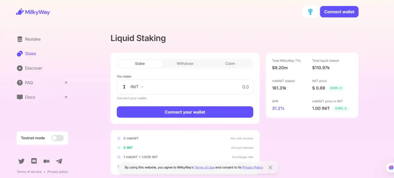 Staking Process