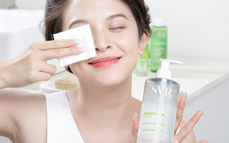 Sử dụng các chất tẩy rửa nhẹ dịu, lành tính