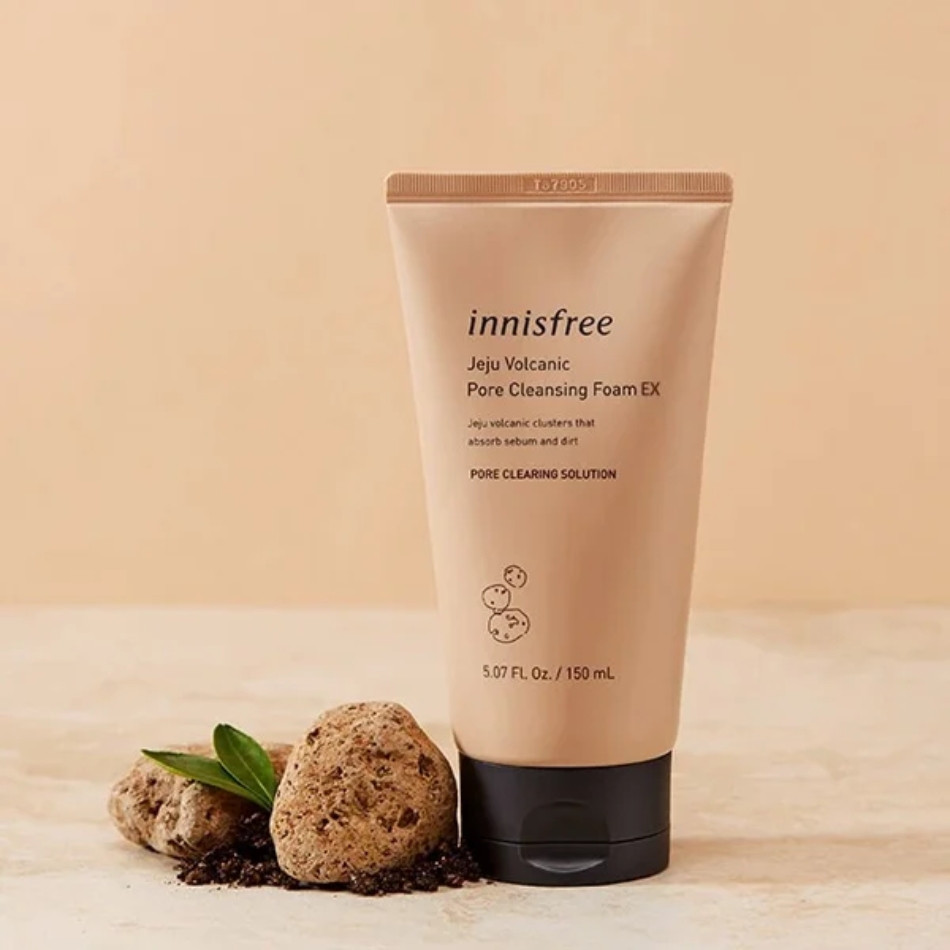 Sữa Rửa Mặt Innisfree Jeju Volcanic Pore Cleansing Foam EX