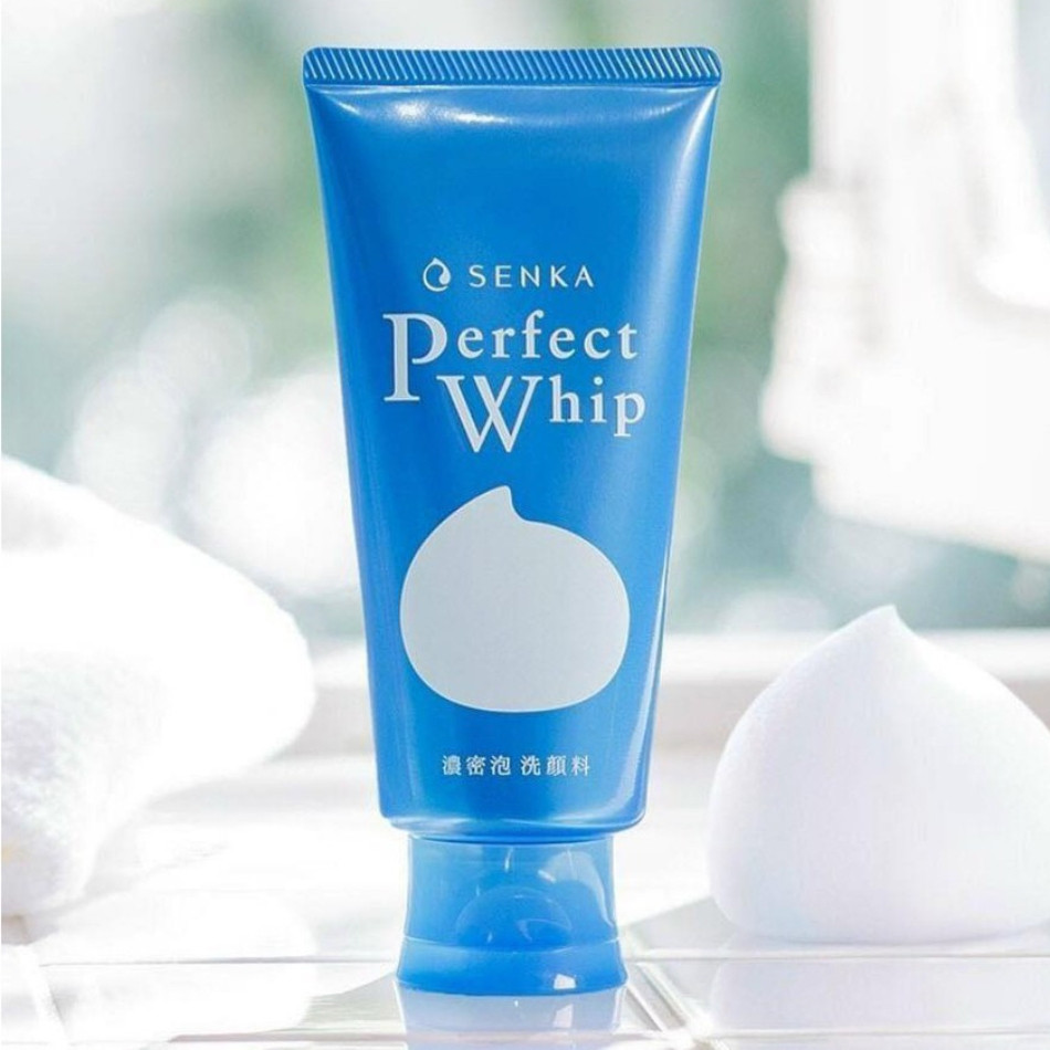 Sữa Rửa Mặt Senka Perfect Whip cho da thường