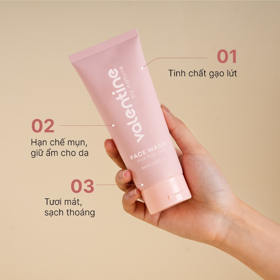 Sữa Rửa Mặt Valentine