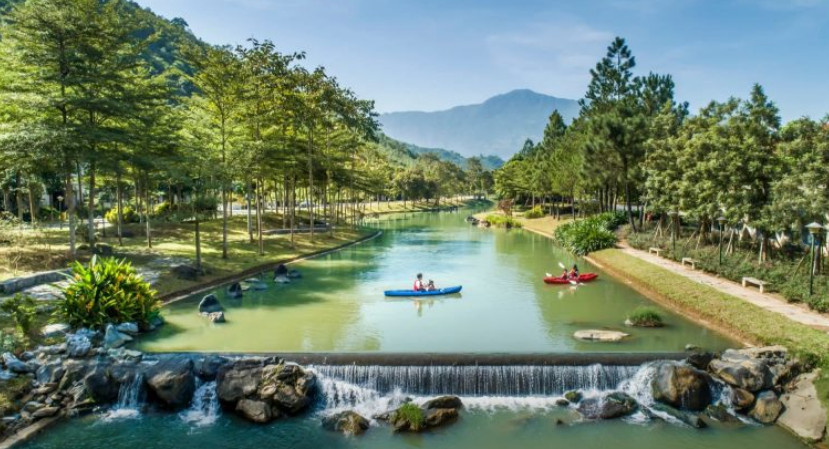 Suối Ngọc Vua Bà ở Xanh Villas