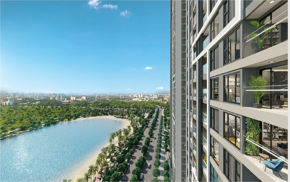 Tầm nhìn ấn tượng từ căn hộ Masteri West Heights