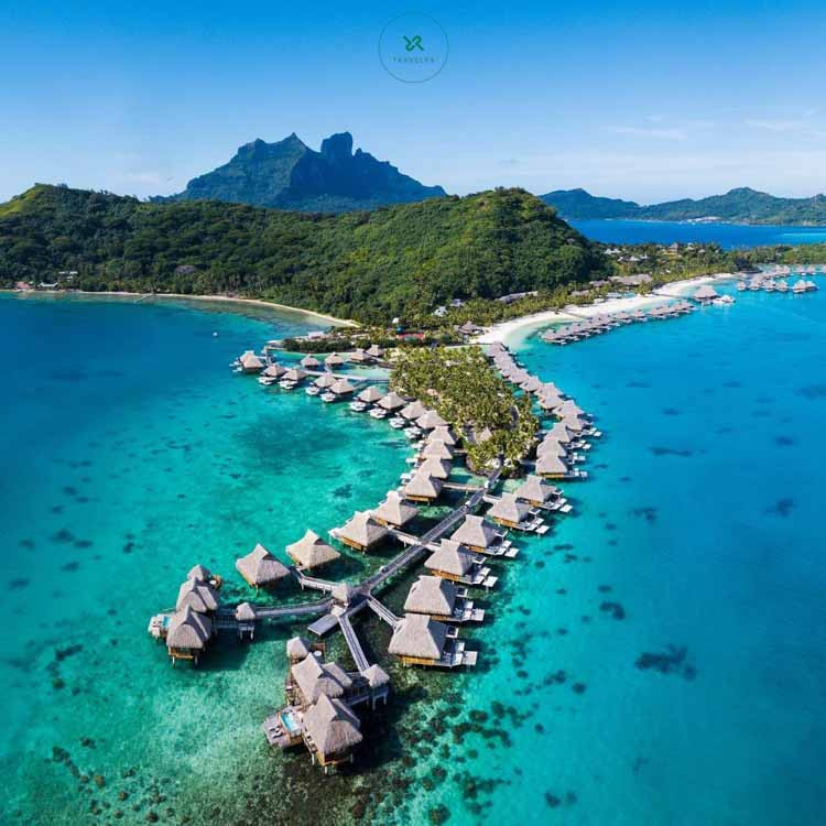 Tầm nhìn từ Conrad Bora Bora Nui