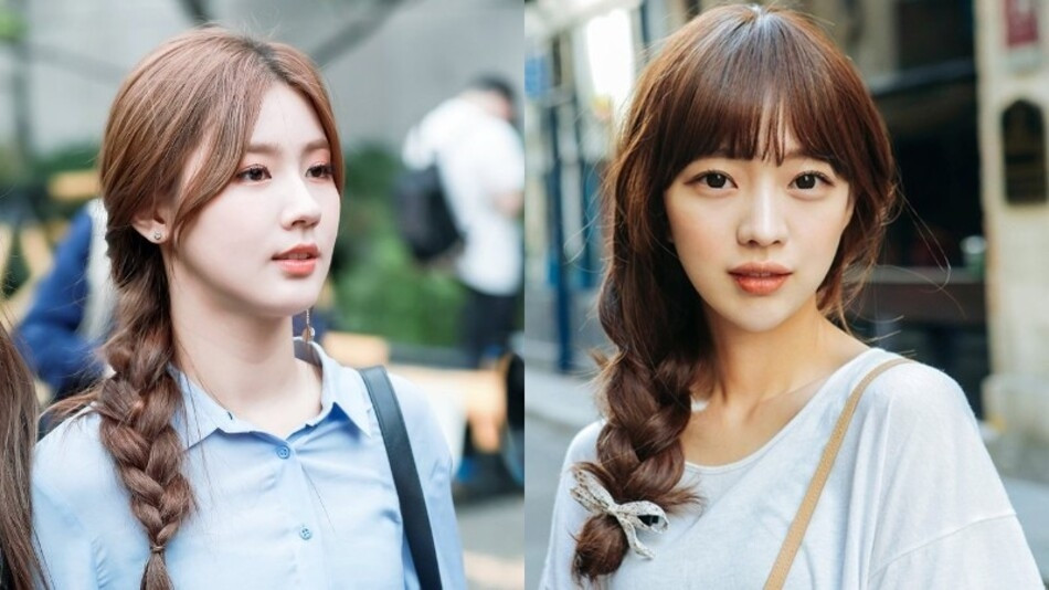 Tết tóc đuôi cá lệch
