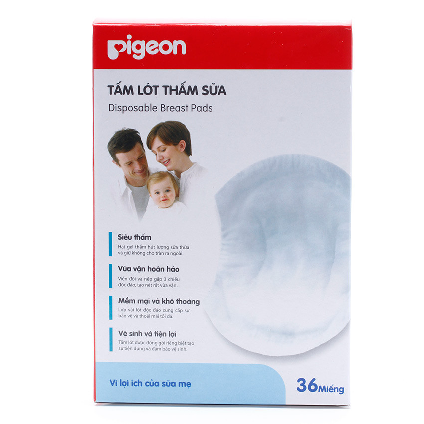 Thấm sữa pigeon – xua tan lỗi lo rỉ sữa