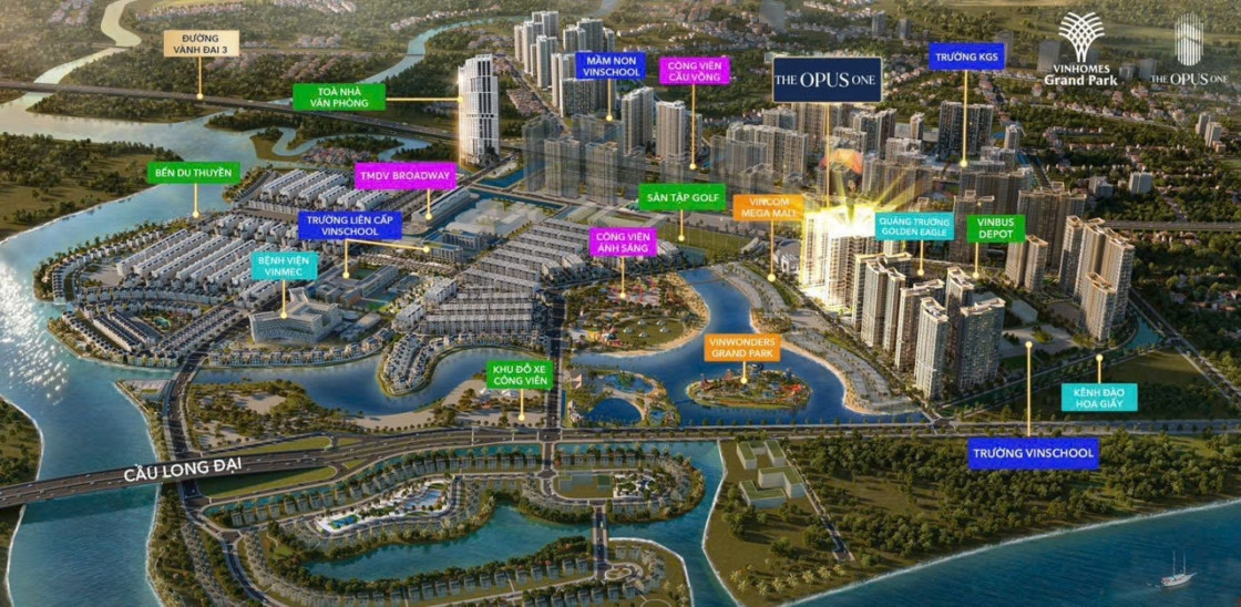 The Opus One – Vị trí TOP 1 Vinhomes Grand Park