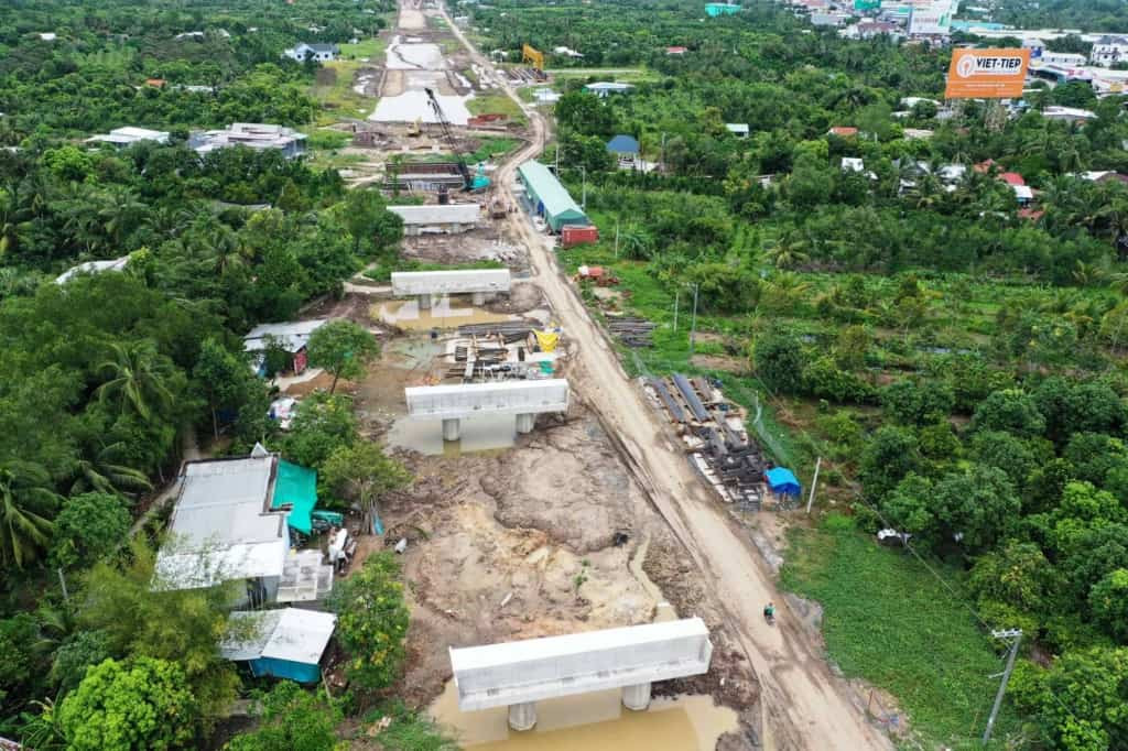 Đẩy nhanh xây cầu Mỹ Thuận 2