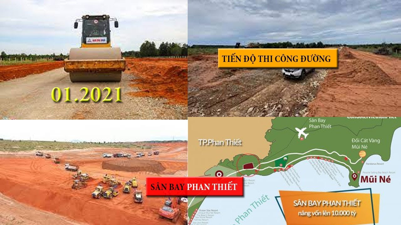 Thi công Sân bay Phan Thiết