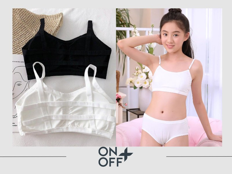Thiết kế của áo đơn giản với ba dây đeo, giúp tạo cảm giác thoải mái