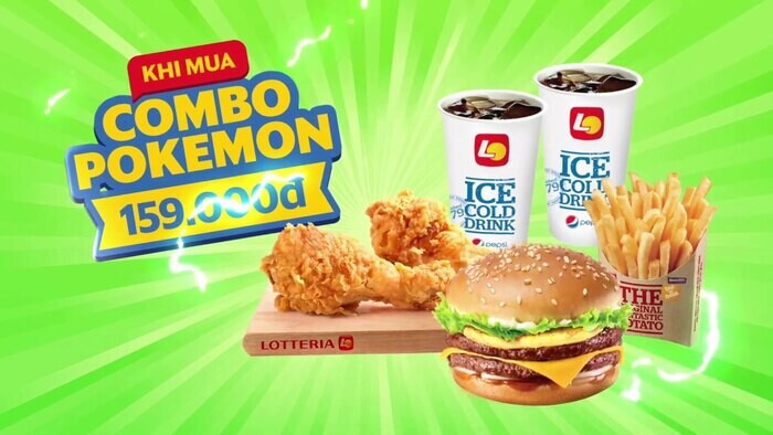 Thiết kế quảng cáo cho Combo