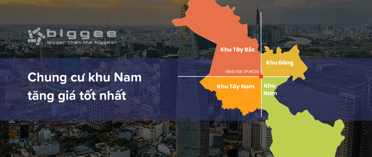 Chung cư khu Nam TP.HCM tăng giá tốt nhất năm qua