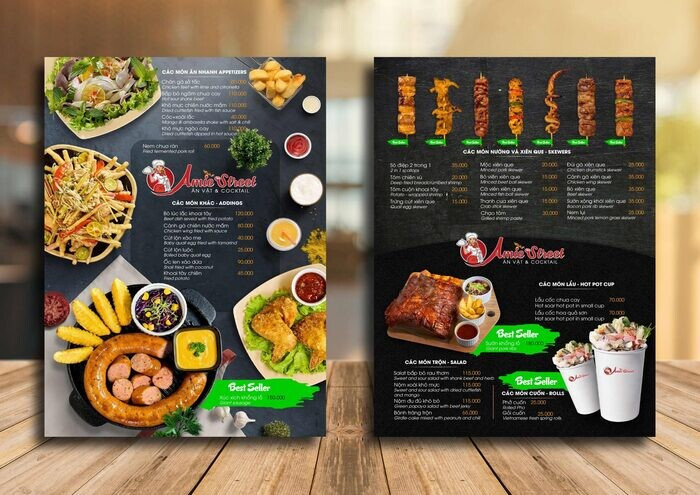 10 nguyên tắc xây dựng thực đơn nhà hàng hút khách nhất 