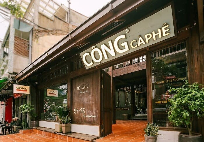 Thương hiệu Cộng Cafe