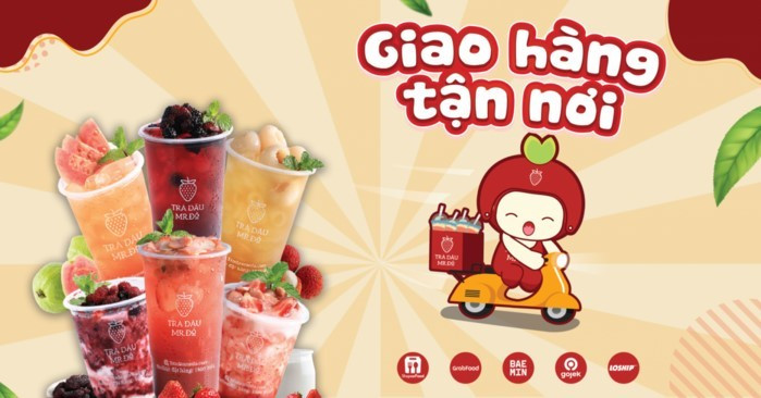 Thương Hiệu Trà Dâu Mr Đỏ