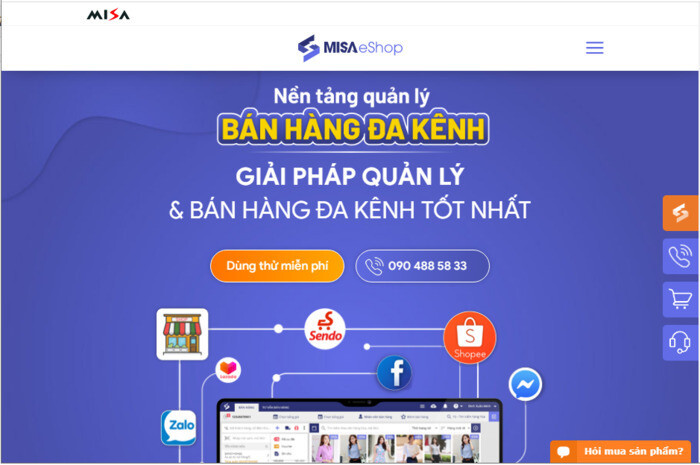 Tiệm kinh doanh phụ tùng ô tô xe máy Misa eShop
