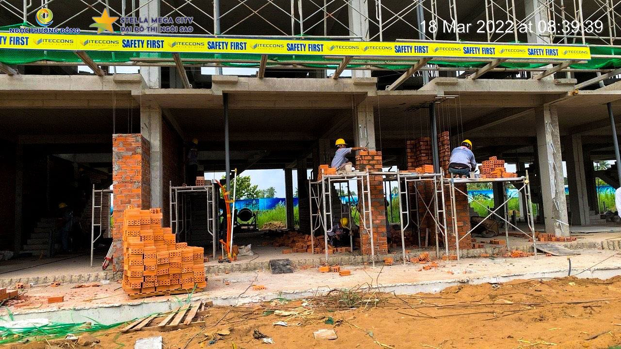 Shophouse Stella Mega City chuẩn bị khoác áo lên màu rực rỡ