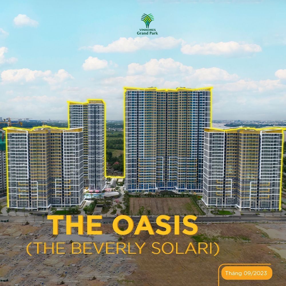 Tiến độ Tiểu khu The Oasis