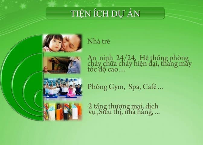 Tiện ích căn hộ 8X Đầm Sen