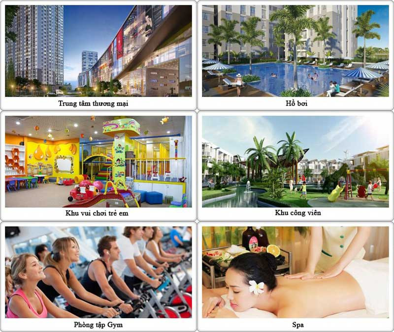 Tiện ích Căn hộ Masteri Thảo Điền