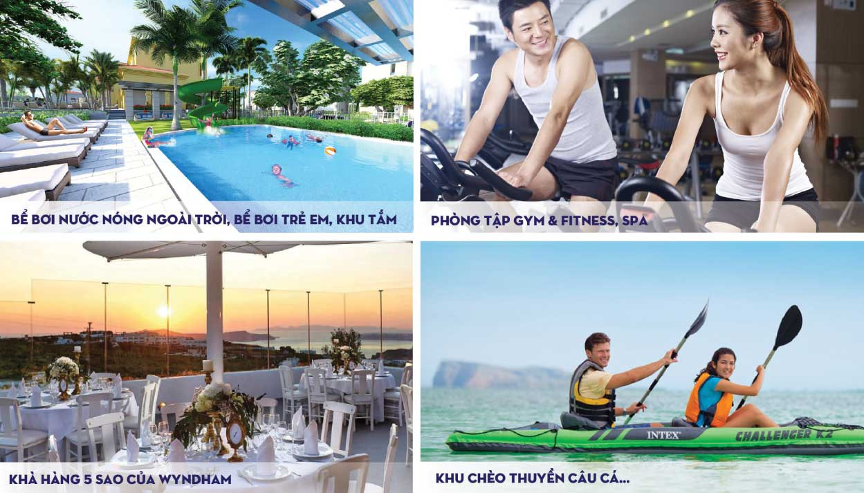 Tiện ích sang trọng và không gian xanh tại Wyndham Skylake Resort
