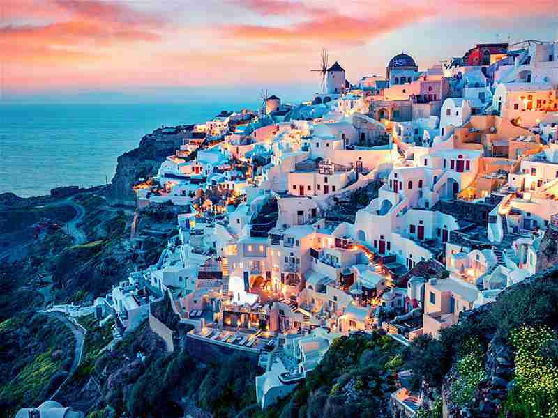 Toàn cảnh Santorini