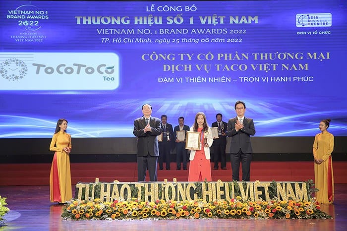 TocoToco - Thương hiệu số 1 Việt Nam năm 2022