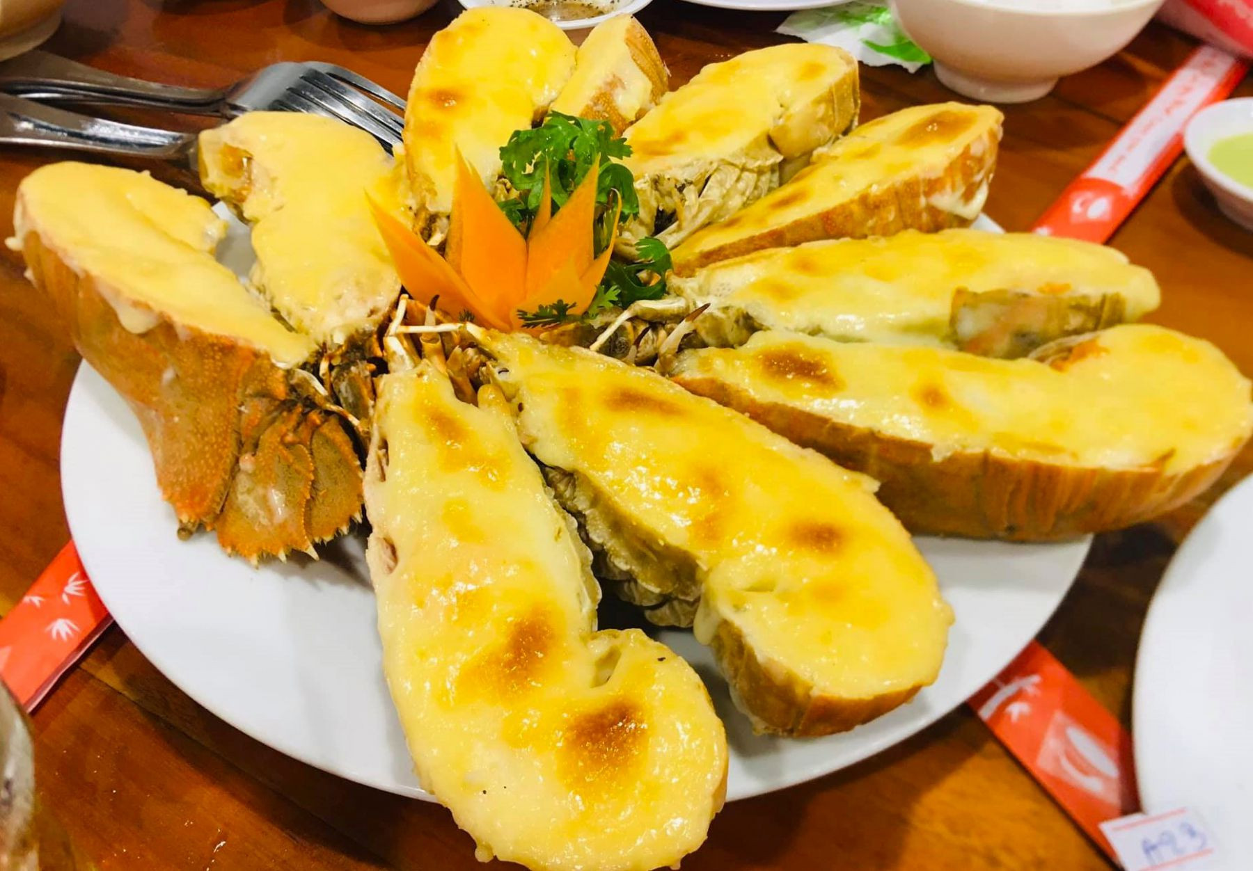 Tôm Mũ Ni Nướng Phô Mai