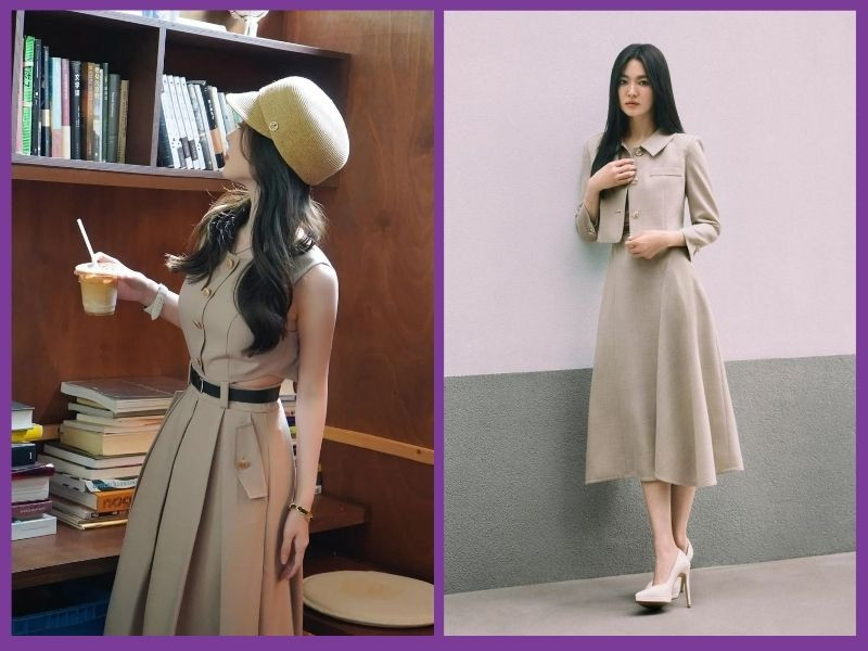 Tone-sur-tone outfit đi date
