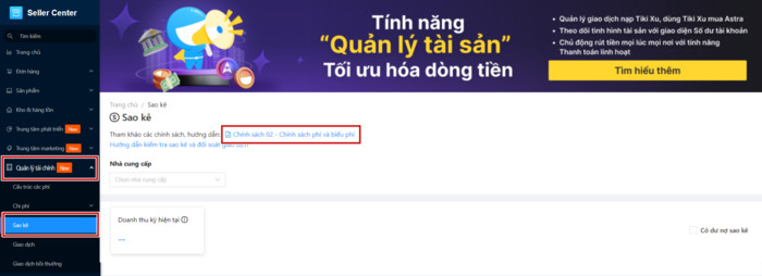 Tra cứu biểu phí