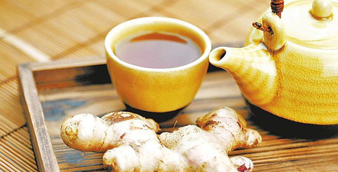 Trà gừng chống lão hóa