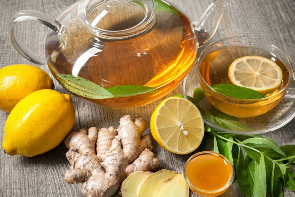 Trà gừng hỗ trợ quá trình giảm cân