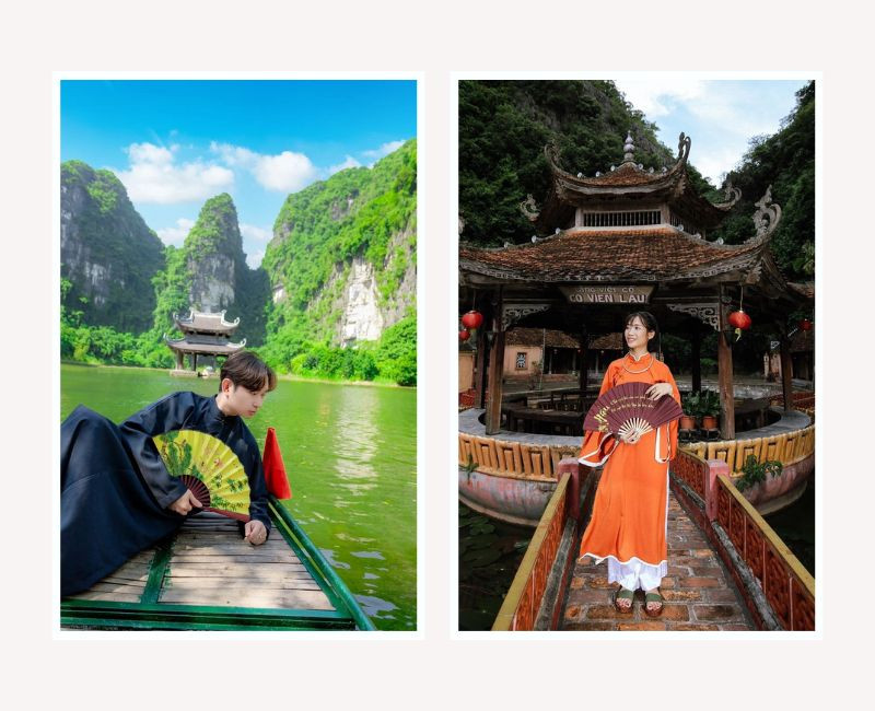 Trải nghiệm cổ phục tại Ninh Bình