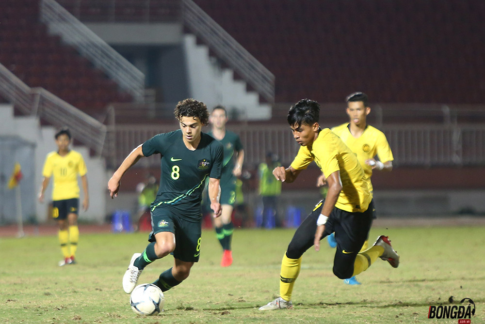 Trận chung kết giữa U18 Australia và U18 Malaysia