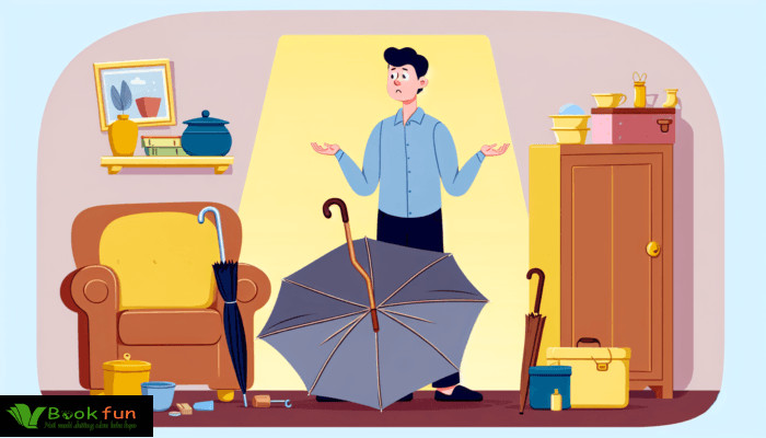 Tránh mở dù trong nhà