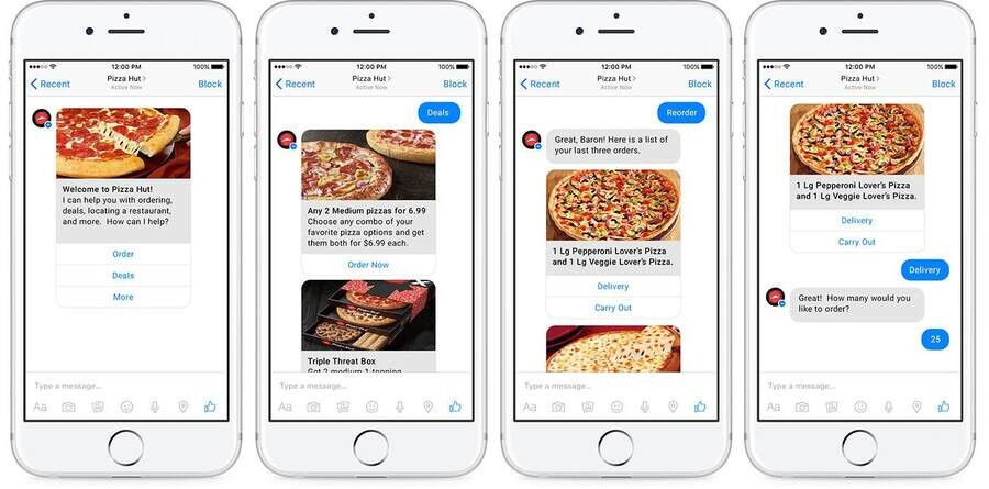 Trao đổi thông tin với khách hàng qua Messenger để chốt đơn