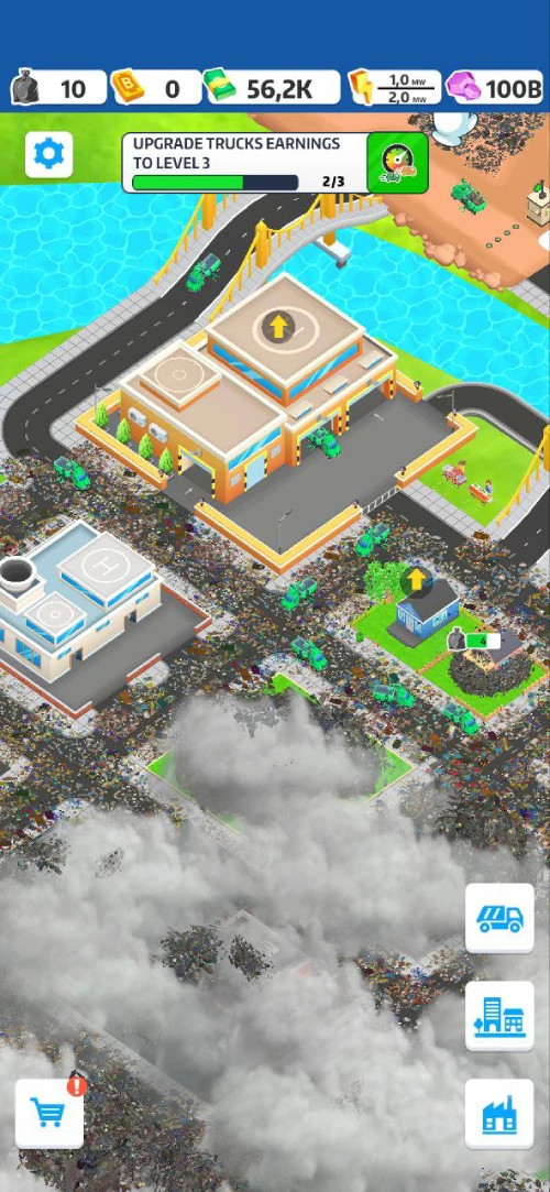 Tải Mod Trash Tycoon Idle business Apk v3.5.1 [Vô hạn tiền, đá quý]