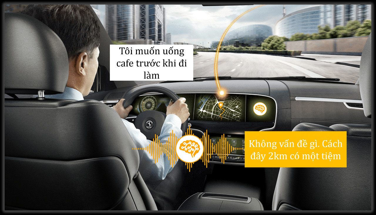 trợ lý ảo trên ô tô