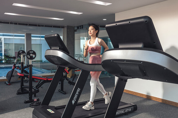 Trung tâm thể dục tại khách sạn SAM Quảng Bình