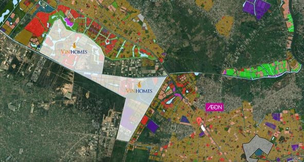 Trung tâm thương mại Aeon Mall Hóc Môn gần dự án