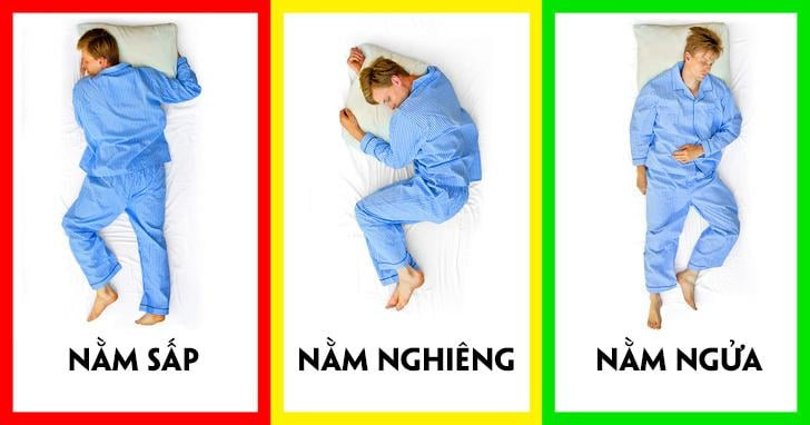 Tư thế ngủ chính xác
