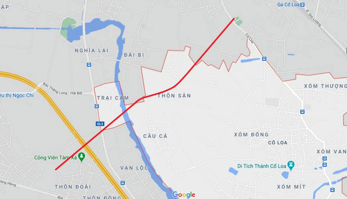 Thông tin kết nối hạ tầng giao thông dự án Vinhomes Cổ Loa