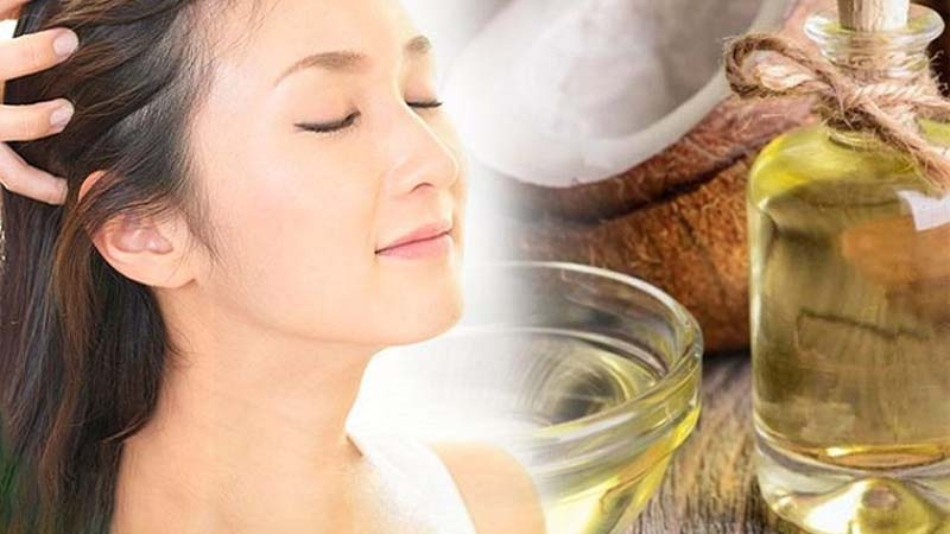 Ủ tóc siêu mềm mượt bằng dầu dừa