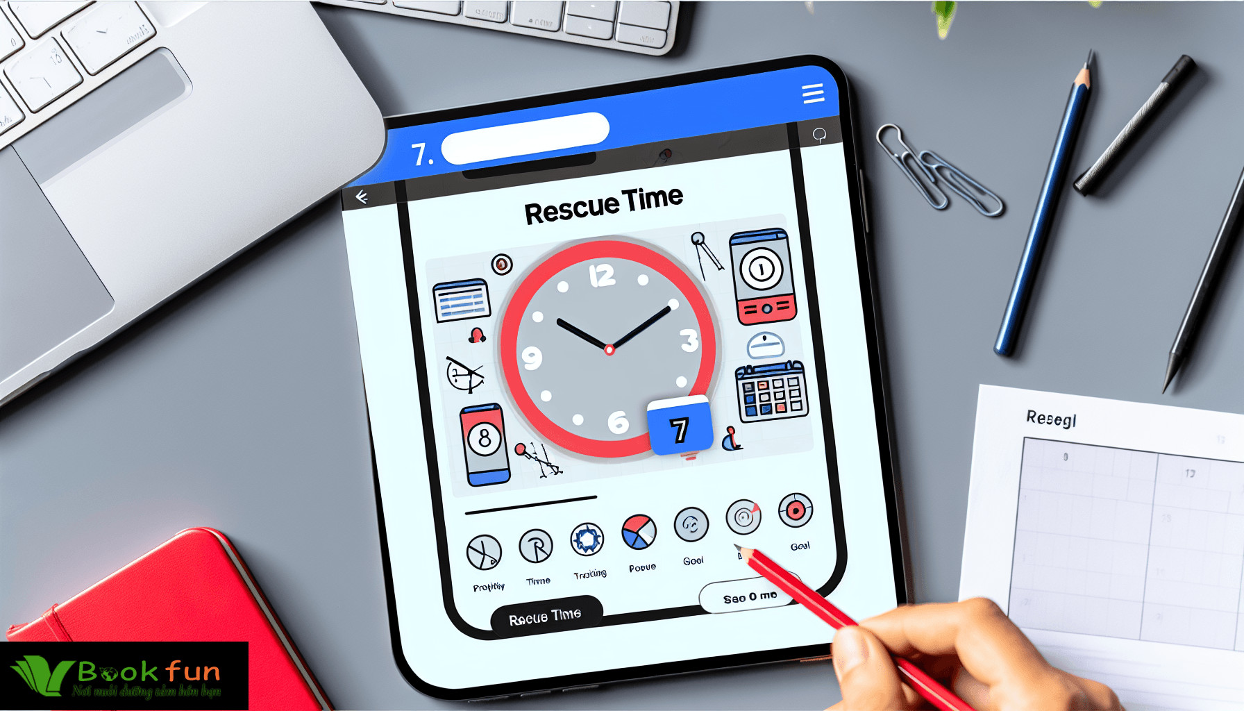 ứng dụng giúp quản lý thời gian7. RescueTime