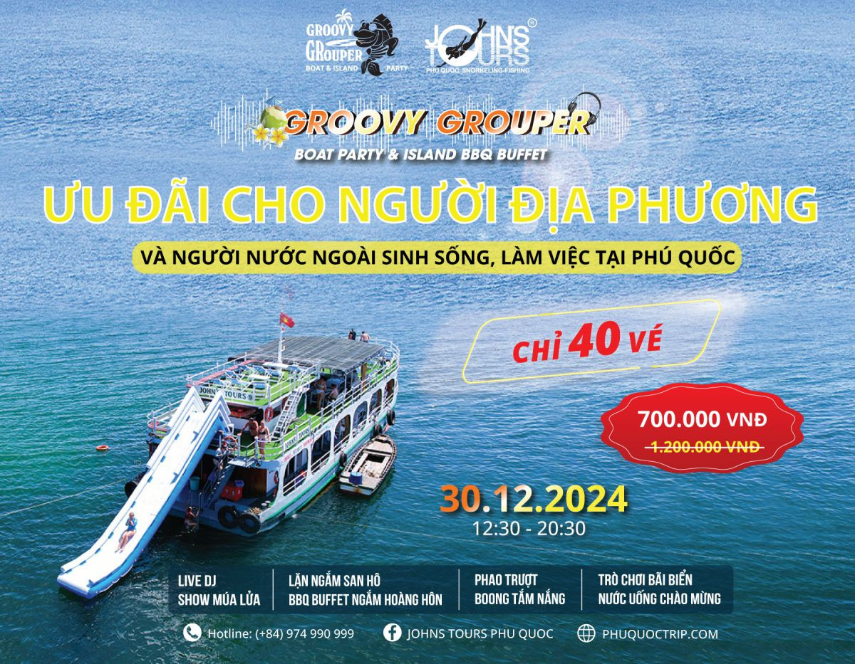 ƯU ĐÃI ĐẶC BIỆT dành riêng cho người dân Phú Quốc và người nước ngoài sinh sống, làm việc trên đảo