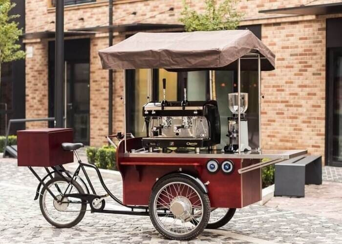 Ưu điểm của mô hình cafe take away xe đẩy